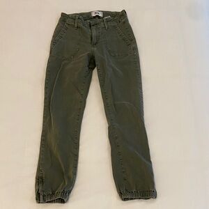PAIGE Sage Green Utility Pants